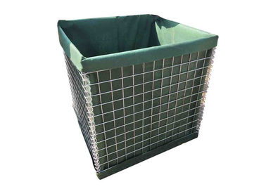 Barriera galvanizzata di mil 1 1.37*1..06*10m Hesco della parete della sabbia per il bastione militare