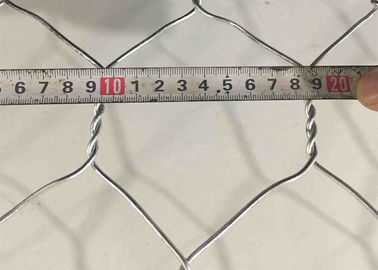 gabbie della parete del gabbione di Galvainzed della immersione calda di 6x8 8x10 10x12 per la conservazione della roccia