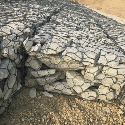 Cestini per gabbioni in rete metallica esagonale per carichi pesanti – Dimensioni personalizzate per progetti di controllo dell'erosione