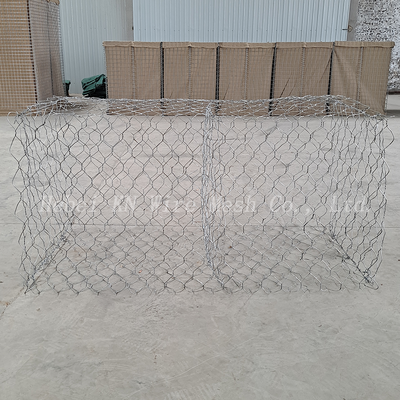 Cestini Gabion Esagonali Rinforzati 2x1x1 m in Vendita