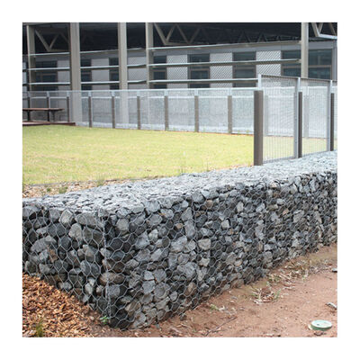 Cesta Gabion Galvanizada Hexagonal 4*1*1m Materasso Gabion per Protezione Pendii 2*1*0.3m