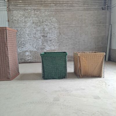 Grandi sacchetti di sabbia di alta resistenza bastione difensivo muro di contenimento barriera difensiva recinzione in vendita