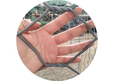 Tipo reticolato galvanizzato del gabbione, gabbioni esagonali galvanizzati del tessuto della rete metallica