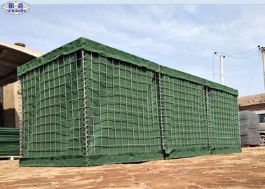 Barriere a basso tenore di carbonio galvanizzate dell'inondazione di Hesco del cavo Q195 per le uniformi militari