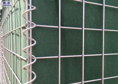 Barriere militari galvanizzate di Hesco di colore verde per il controllo delle inondazioni di emergenza