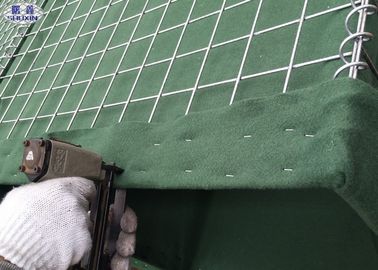 Le barriere militari galvanizzate di Hesco del suolo d'acciaio della sabbia, ingranano 3