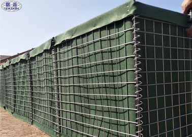 Parete galvanizzata delle barriere della difesa di specificazione del bastione di Hesco della maglia