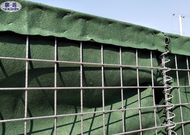 Muro di sostegno di Hesco delle barriere riempite di sabbia militari del bastione per protezione