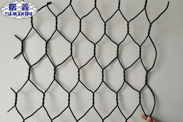 La gabbia di pietra del gabbione per il progetto del controllo dell'erosione ha tessuto la rete metallica del gabbione