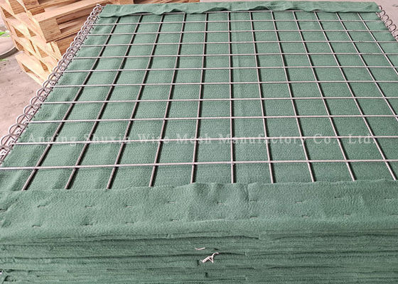 Galfan militare ha saldato il muro di sostegno di Mesh Hesco Gabion For Army