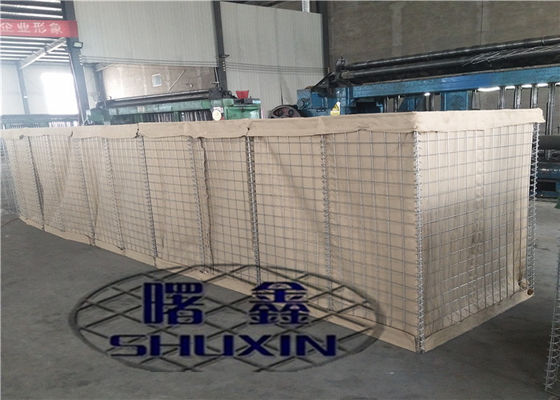 Il cavo saldato Mesh Defensive Bastion Hesco Sand ha riempito le barriere 4 cellule