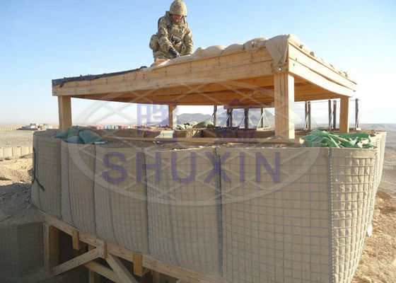 Insabbiamento militare di saldatura profondo su misura della barriera di 0.61x0.61x1.21m