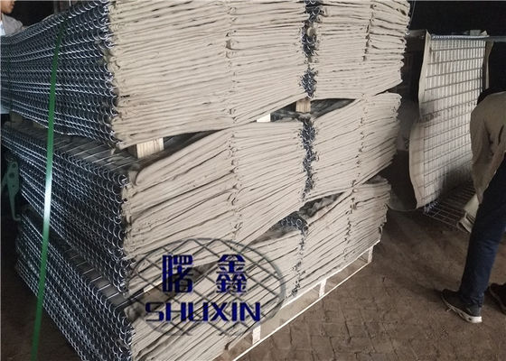 Heigh 2' barriera difensiva di altezza riempita di sabbia di Hesco 2x1x1 con il tessuto del filtro dal geotessuto