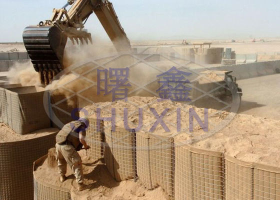 Barriere militari 300gsm di Post Sand Filled della guardia del bunker
