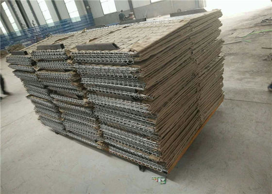 gabbione protettivo Hesco Hesco della barriera riempita di sabbia del bastione di 3x3Inch inossidabile