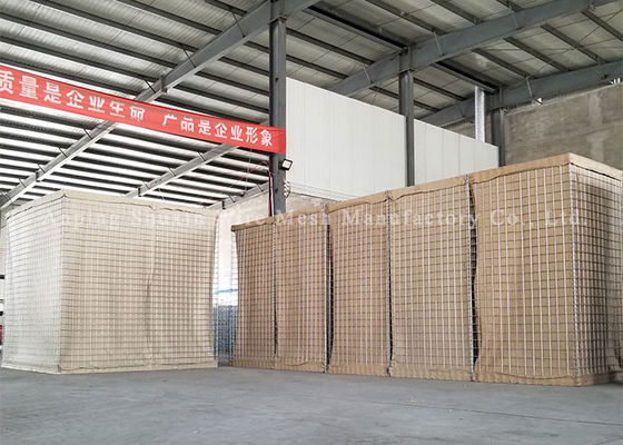 Barriere difensive di Hesco MIL19 di colore della sabbia per militare
