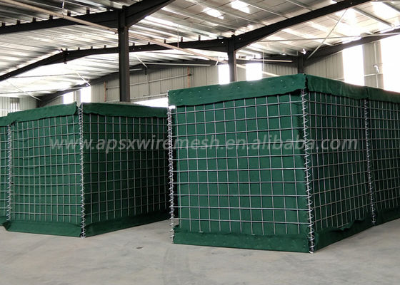 Barriera militare verde saldata da 5,0 mm 3 