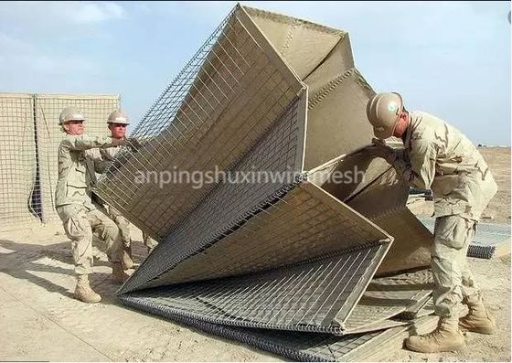 Barriere riempite di sabbia di saldatura di mil 3 di scoppio dell'esercito anti
