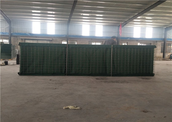 parete riempita di sabbia di scoppio di Hesco delle barriere di 3mm Dia Mil 3
