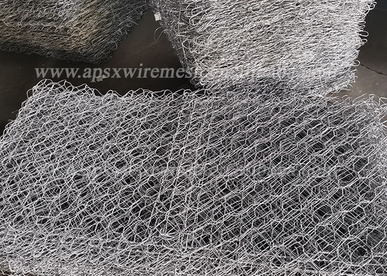 Il PVC esagonale resistente di 3.0MM ha ricoperto il cavo Mesh For Retaining del gabbione