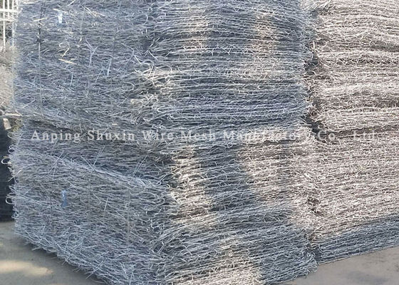 Resistenza alla ruggine galvanizzata/gabbie della parete del gabbione tubo 2.0mm del PVC
