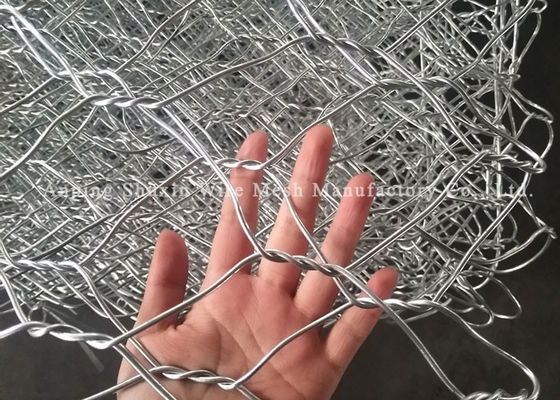 Protegga pesante esagonale del canestro 4.0mm del gabbione dell'ambiente ecologico galvanizzato