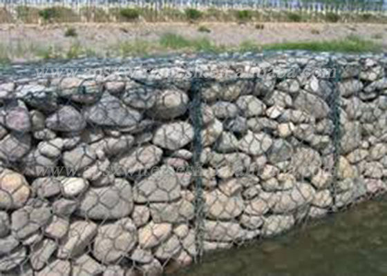 Il doppio del gabbione di gi di esagono ha torto molto l'impedimento della rottura della roccia