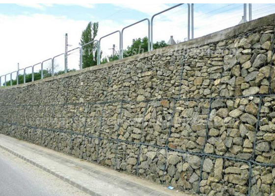 Certificazione d'acciaio altamente resistente alla corrosione della scatola ISO9001 del gabbione