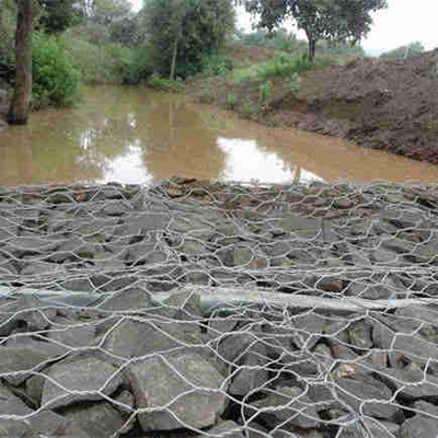 Canestri galvanizzati del gabbione 2m x 1m x recinto River Protection del filo di ferro tessuto 1m